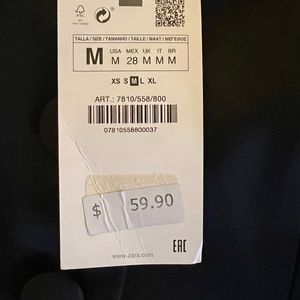 Dark blue satin corset. Size Med